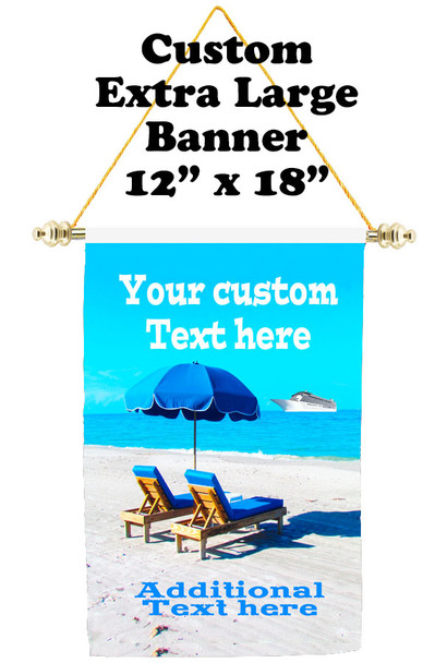 Cruise Ship Door Banner - Extra-Large Banner - paradise 2