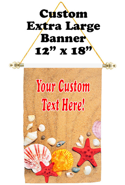 Cruise Ship Door Banner - Extra-Large Banner - shells
