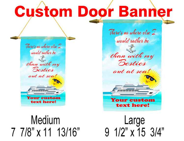 Cruise Ship Door Banner -Besties