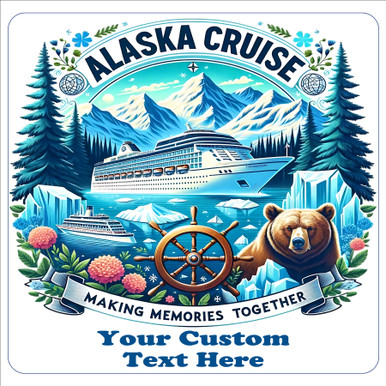 Cruise Ship Door Banner - Alaska 2025