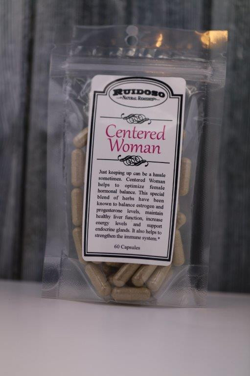 Centered Woman Capsules Ruidoso Natural Remedies