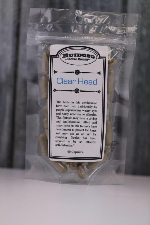 Clear Head Capsules Ruidoso Natural Remedies