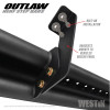 Westin Outlaw Nerf Step Bars For 05-21 Toyota Tacoma