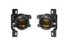 Diode Dynamics Elite Yellow LED Fog Lights For Jeep Wrangler JL (Metal Bumper) - DD5164P