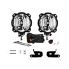 KC 6” Pro6 Gravity LED Lights Pillar Kit For Jeep JL/Gladiator - 97112