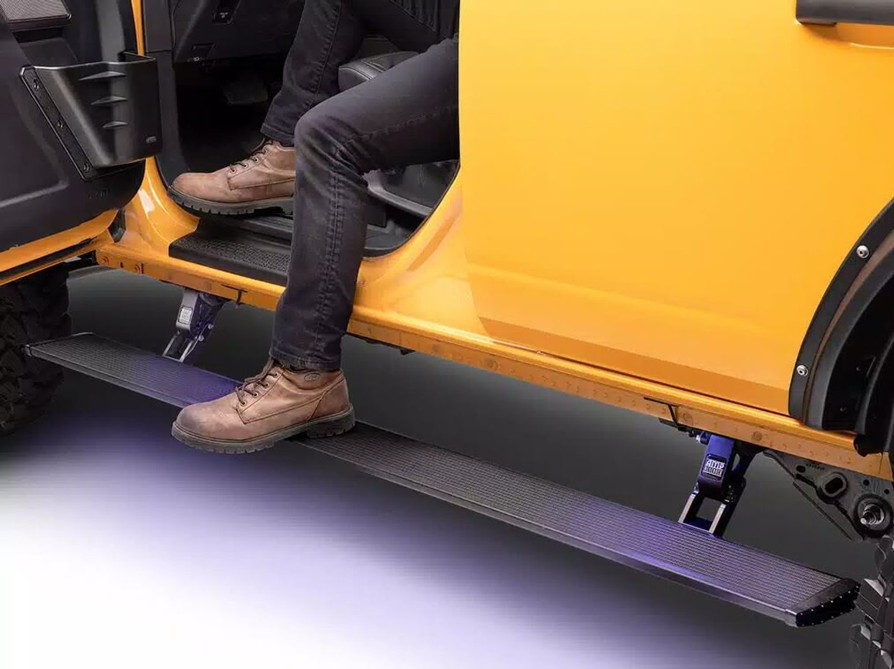 AMP Research PowerStep Running Boards For 21-25 Ford Bronco - 76140-01A