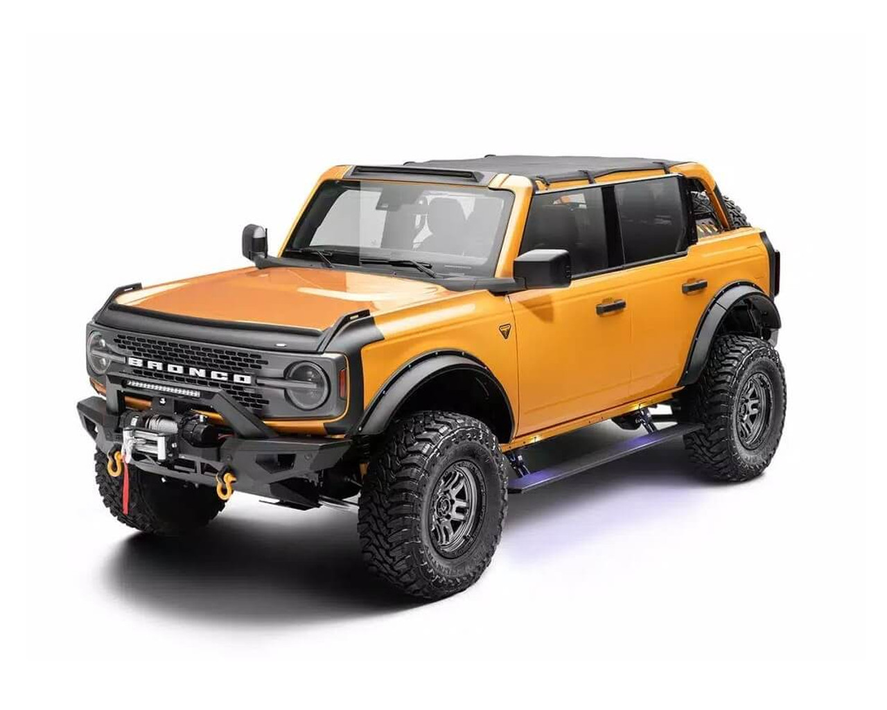 AMP Research PowerStep Smart Running Boards For 21-25 Ford Bronco - 86140-01A