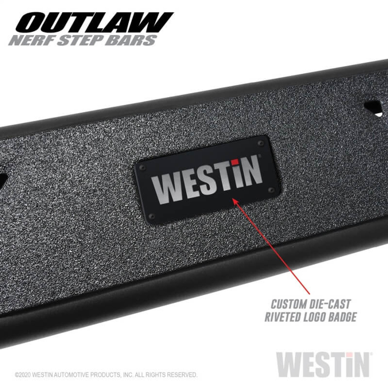 Westin Outlaw Nerf Step Bars For Jeep Gladiator - 58-54165