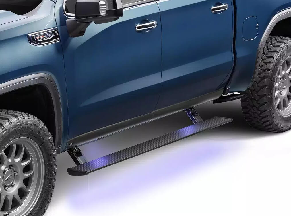 AMP Research PowerStep Xtreme Running Boards For 2024+ GMC Sierra HD Trucks - 78255-01A