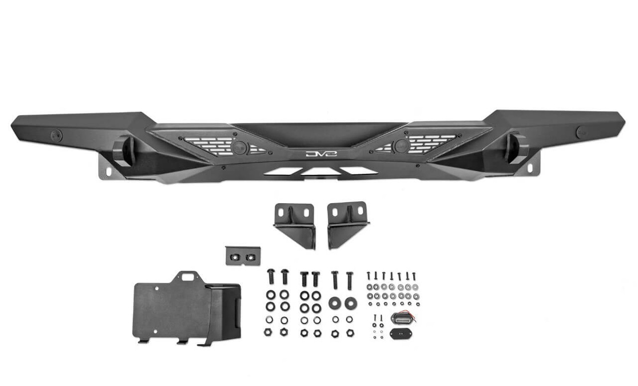 DV8 Spec Series Rear Bumper For Jeep Wrangler JL - RBJL-09