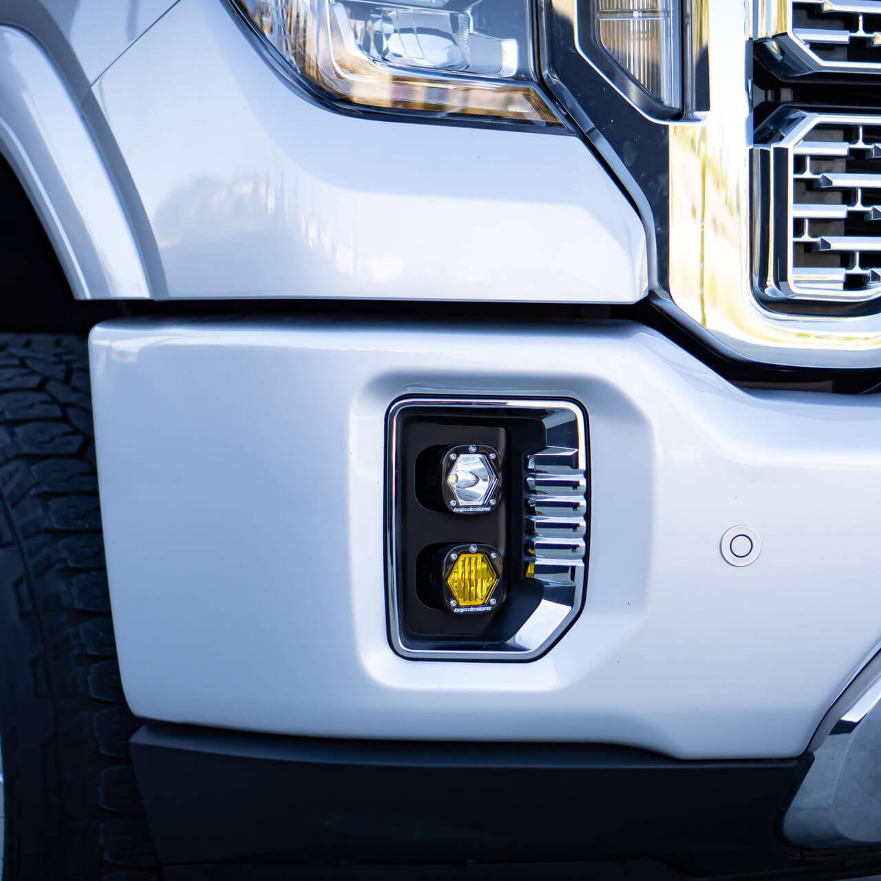 Baja Designs S1 LED Fog Light Kit For 20-22 GMC Sierra HD - 447855