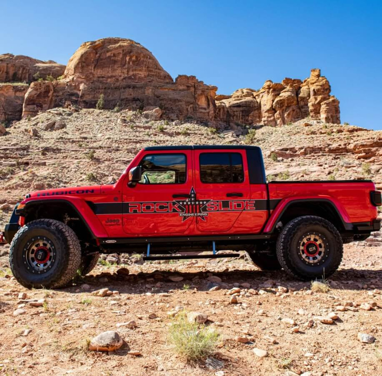 Rock Slide Engineering Step Sliders For 2024+ Jeep Gladiator - BD-SS-301-JT4