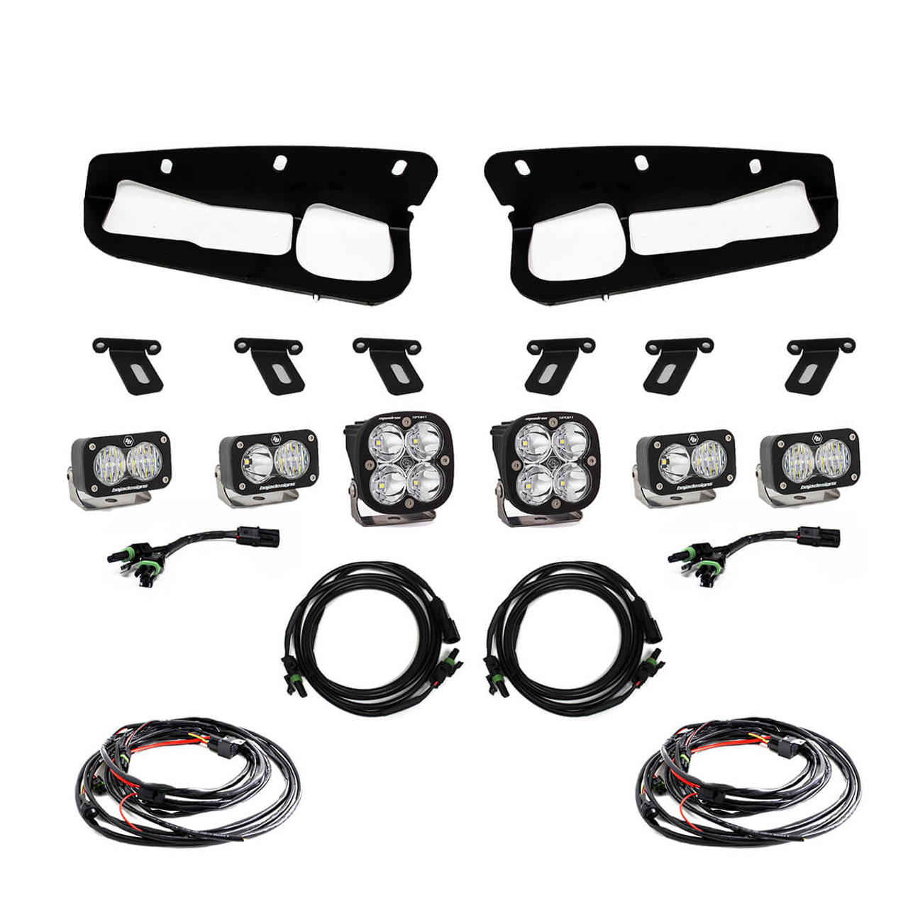 Baja Designs Fog Light Pro Pocket Kit For 21+ Ford Bronco - 447763