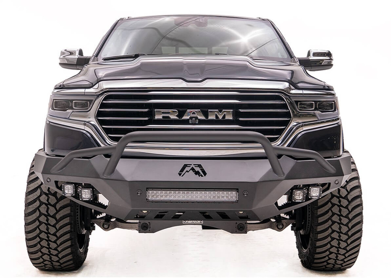 Fab Fours Vengeance Front Bumper With Pre-Runner For 2019+ Ram 1500 - DR19-D4252-1