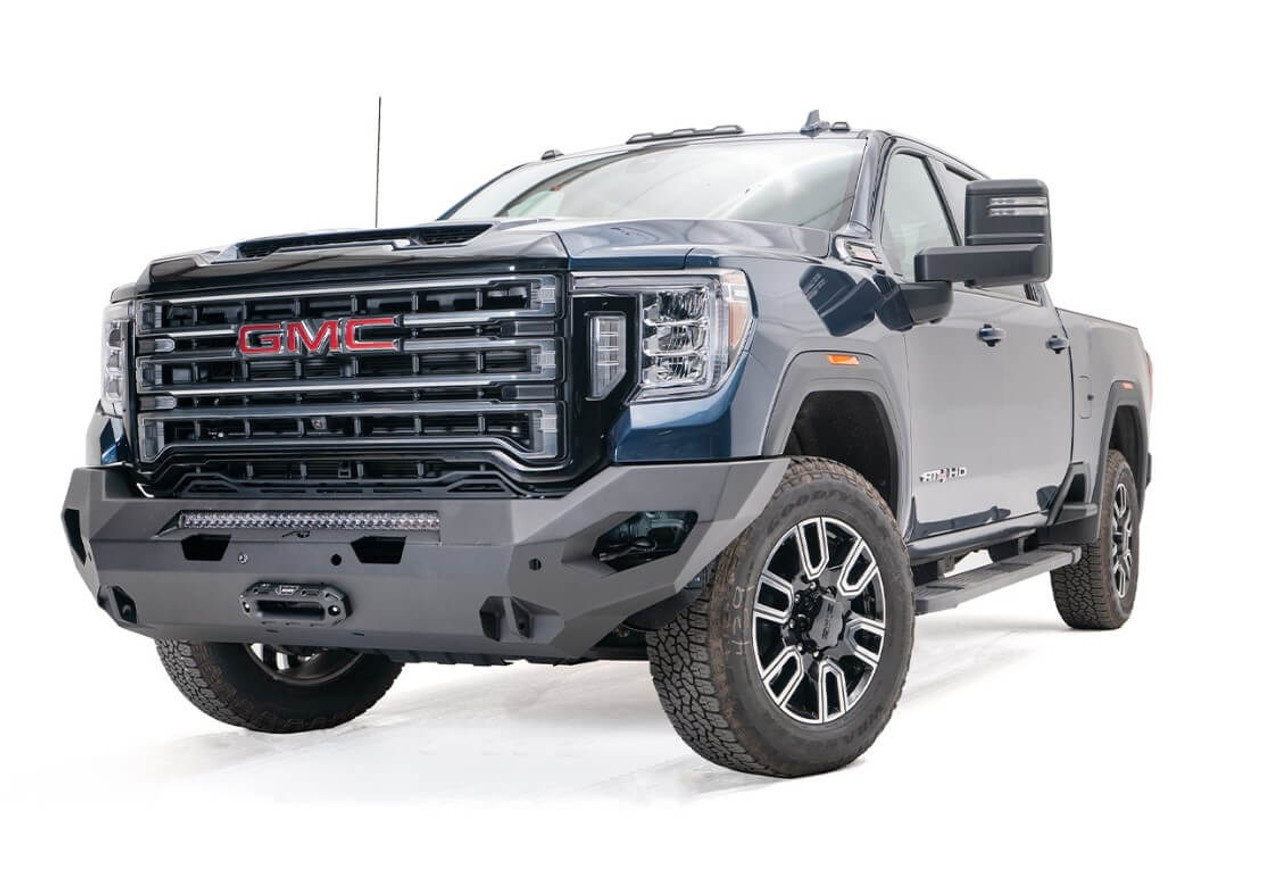 Fab Fours Matrix Front Bumper For 2020+ GMC Sierra HD - GM20-X5051-1