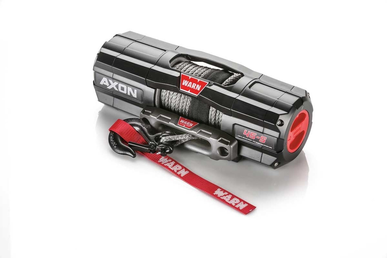 Warn AXON 45-S Synthetic Rope Power Sport Winch - 101140