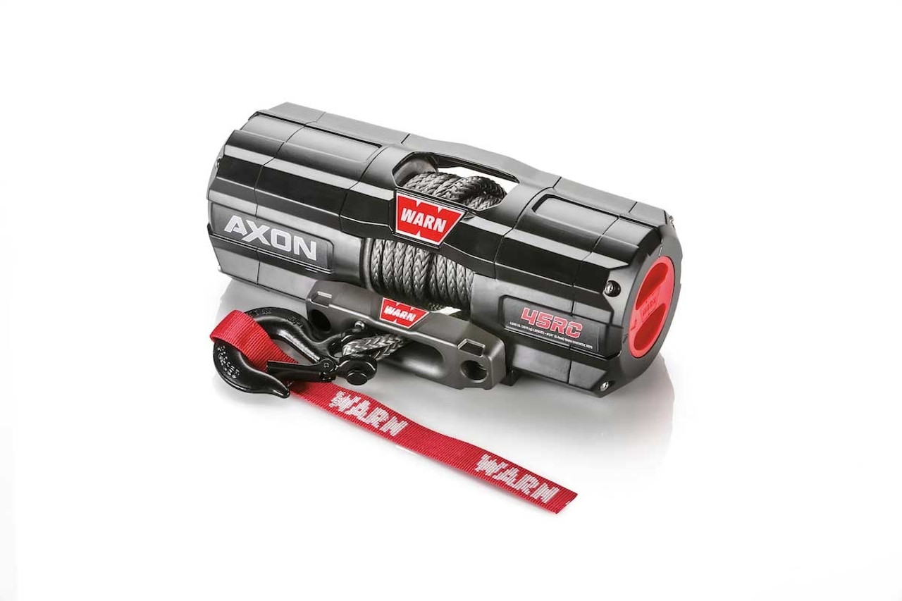 Warn AXON 45RC Synthetic Rope Power Sport Winch - 101240