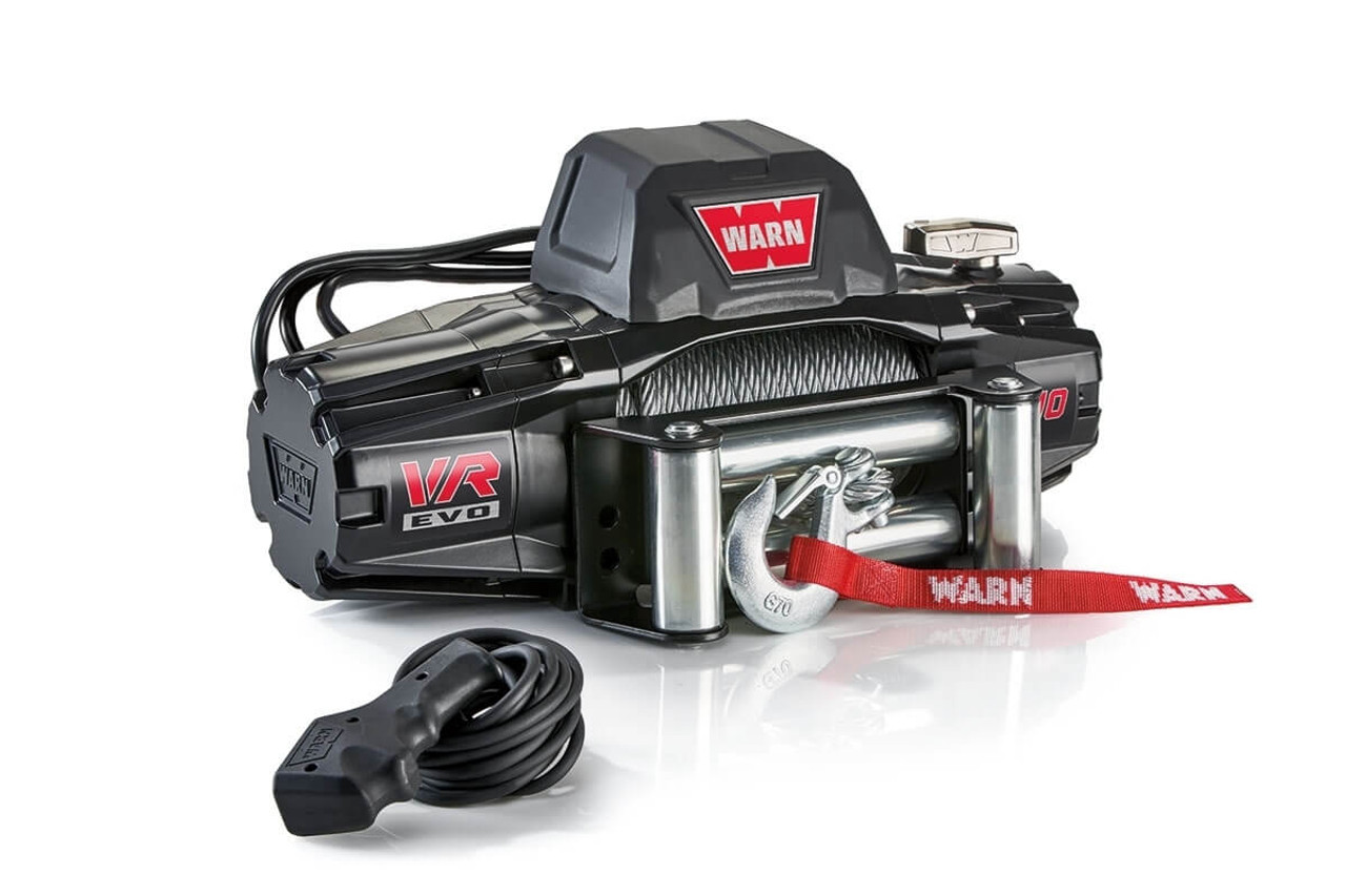 Warn VR EVO 10 Standard Duty 10,000 Lb Winch With Wire Rope - 103252