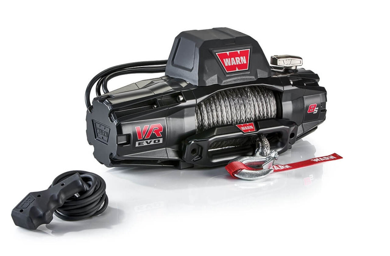 Warn VR EVO 8-S Standard Duty 8,000 Lb Winch With Synthetic Rope - 103251