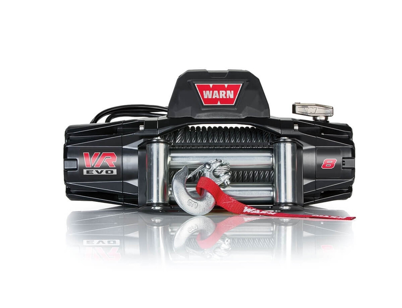  Warn VR EVO 8 Standard Duty 8,000 Lb Winch With Wire Rope - 103250