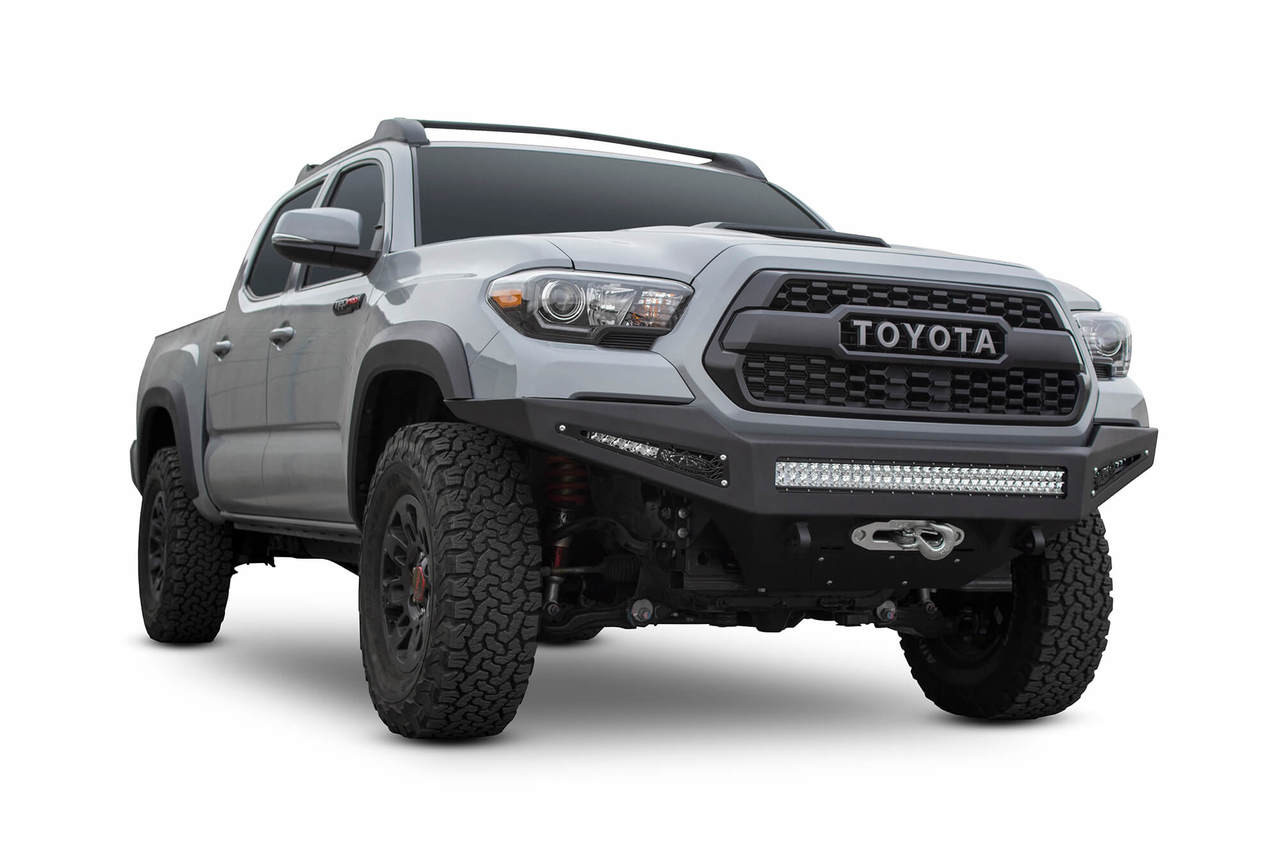 ADD HoneyBadger Winch Front Bumper For 16-21 Toyota Tacoma - F687382730103