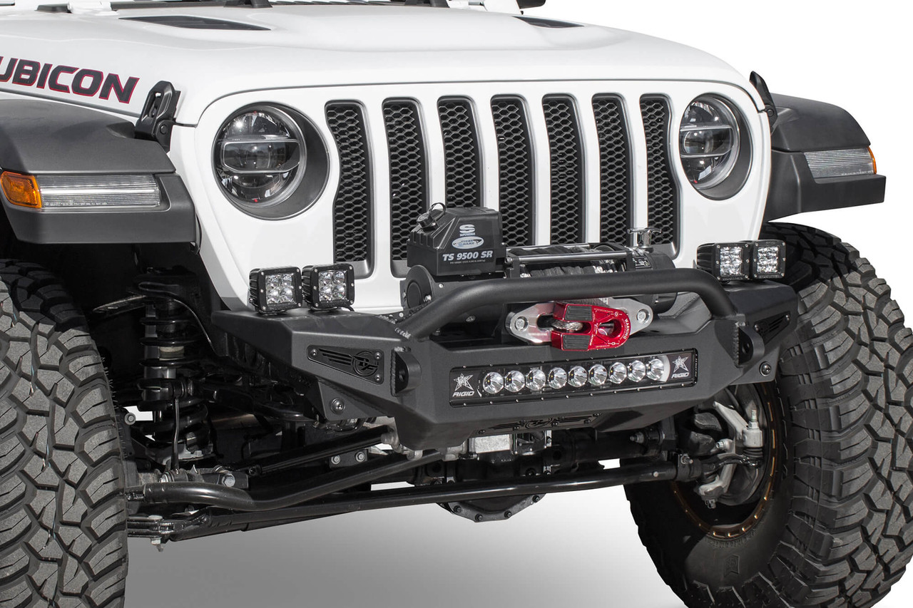 ADD Rock Fighter Winch Front Bumper For 18-25 Jeep Wrangler JL - F964902080103 ADD Rock Fighter Winch Front Bumper For 18-25 Jeep Wrangler JL - F964902080103