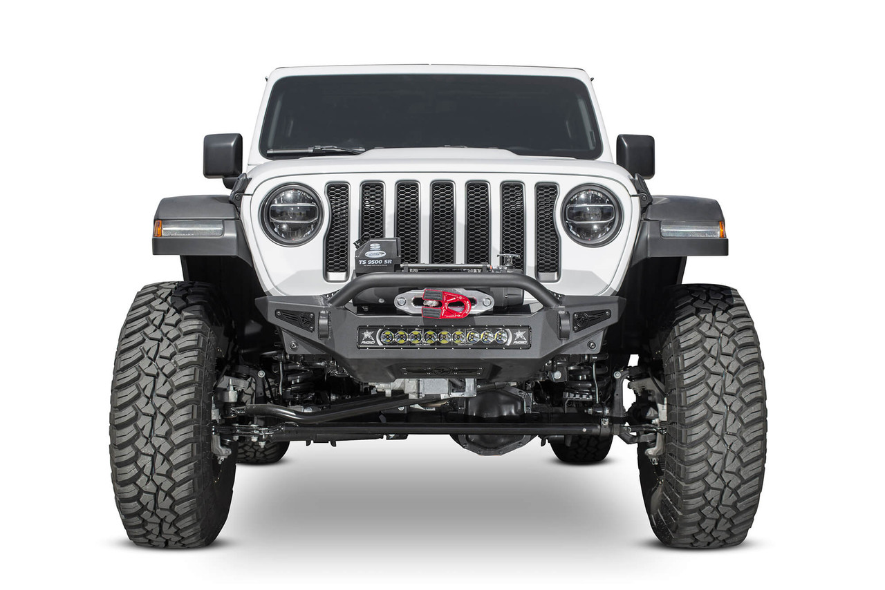 ADD Rock Fighter Winch Front Bumper For 18-25 Jeep Wrangler JL - F964902080103 ADD Rock Fighter Winch Front Bumper For 18-25 Jeep Wrangler JL - F964902080103