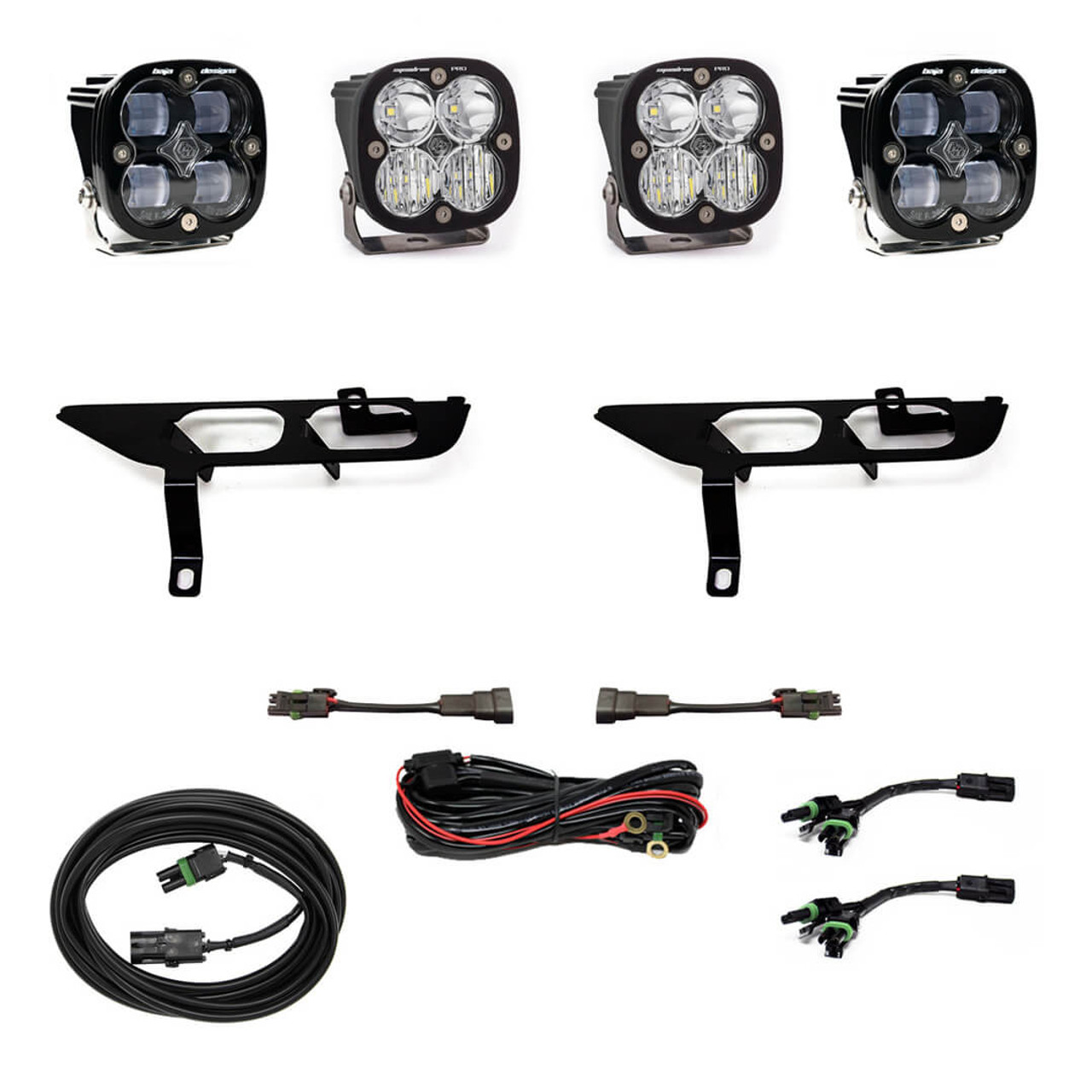 Baja Designs SAE Pro LED Fog Light Kit For 21-23 Ford F-150 - 447699
