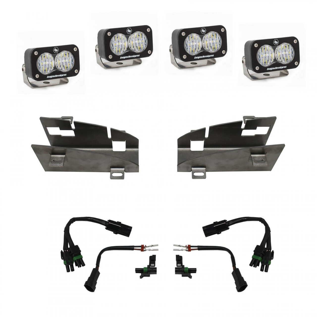 Baja Designs S2 Sport LED Fog Light Kit For 21-24 RAM TRX - 448024