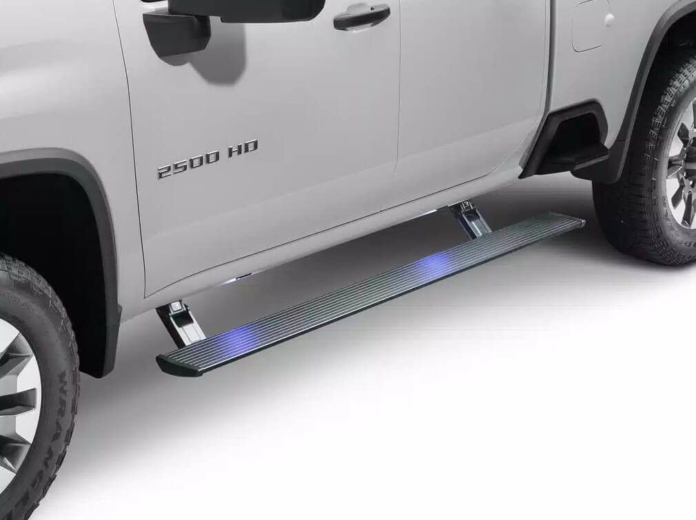 AMP Research PowerStep Smart Running Boards For 20-23 GMC Sierra HD - 86254-01A