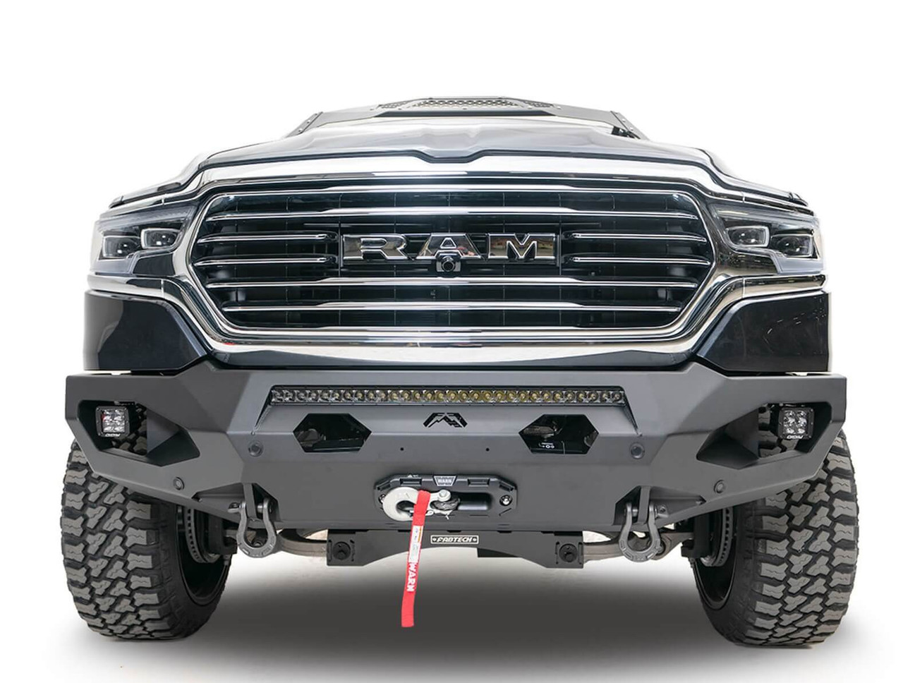 Fab Fours Matrix Front Bumper For 2019+Ram 1500 - DR19-X4251-1