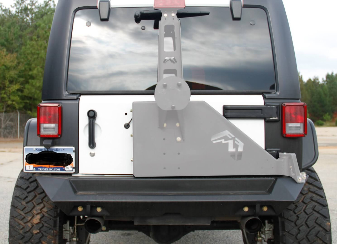 Fab Fours Rear Bumper For 07-18 Jeep Wrangler JK - JK07-Y1251-1