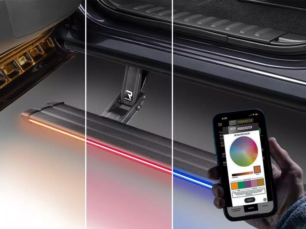 AMP Research PowerStep Vision Running Boards For 18-24 Ram 2500/3500 Cummins Trucks - 96239-01A