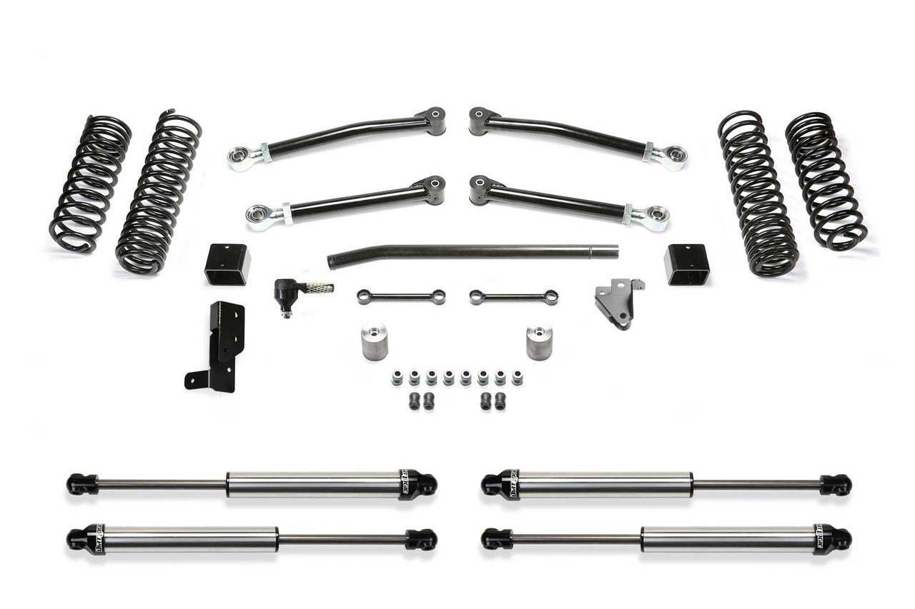 Fabtech 5" Trail Lift Kit W/Dirt Logic Shocks For Jeep Wrangler JLU - K4140DL