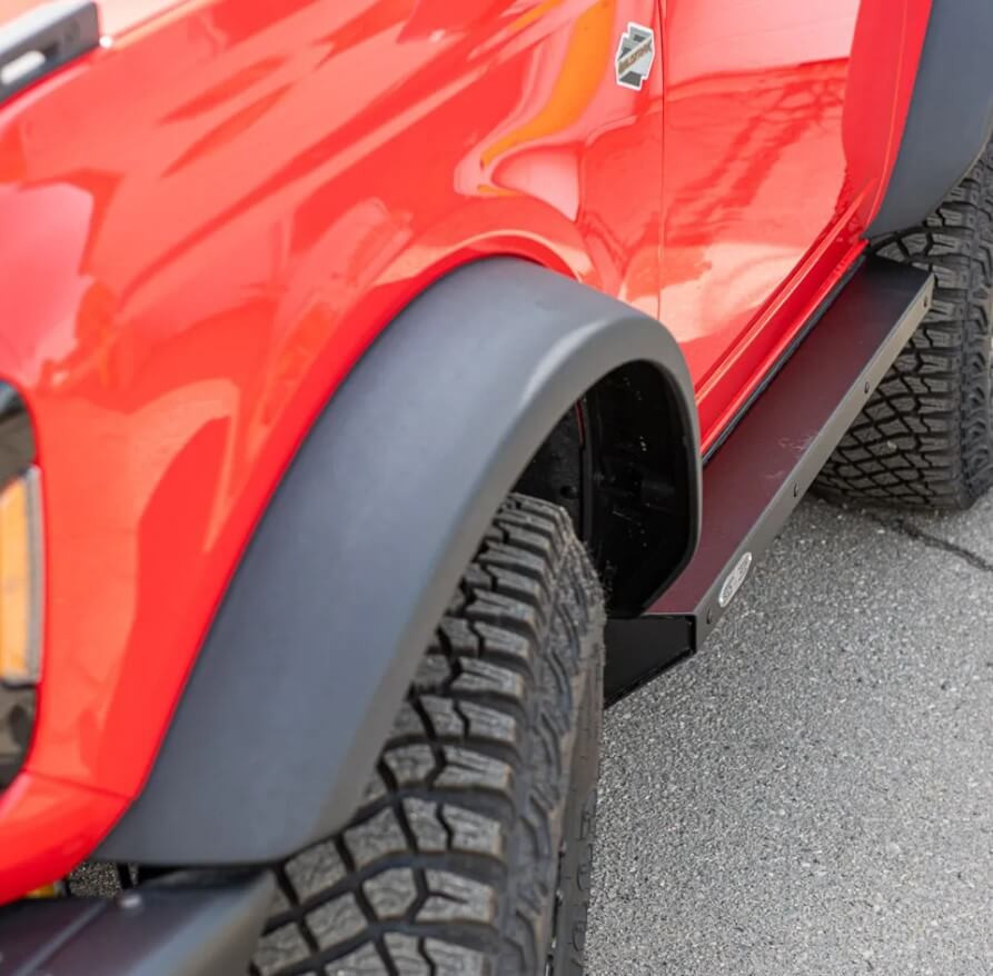 Rock Slide Engineering Step Sliders For 2021+ Ford Bronco 2 Door - BD-SS-300-BR2
