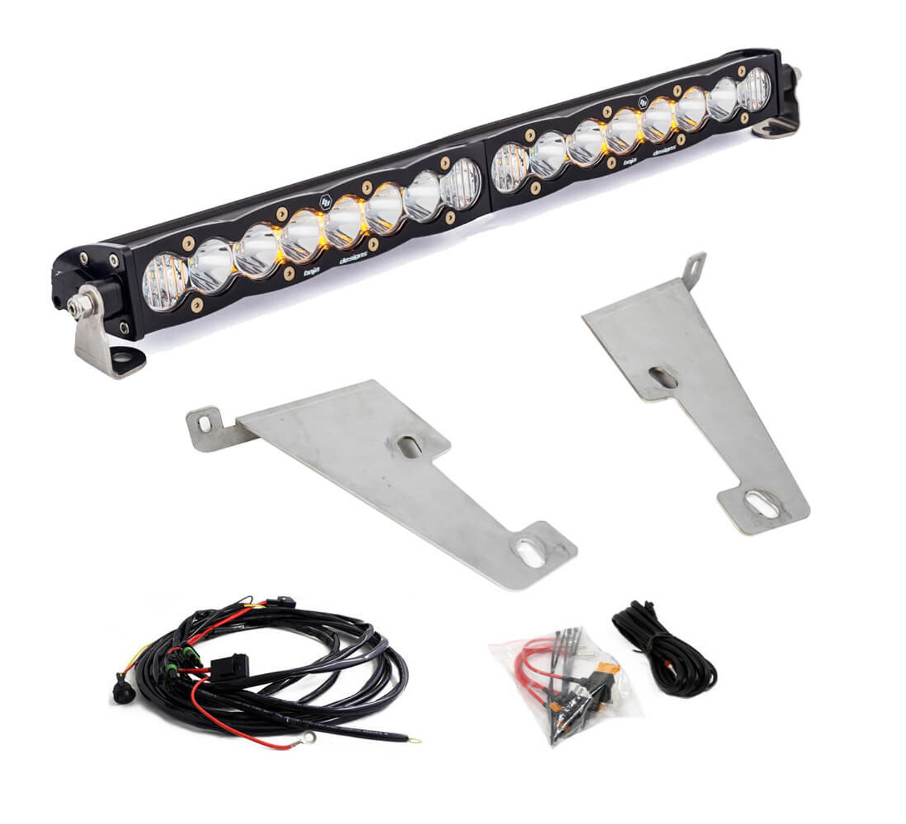 Baja Designs S8 Behind Bumper 20” Light Bar Kit For 2022+ Toyota Tundra - 448076