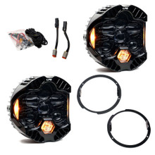 Baja Designs Amber DOT LP6 LED Headlight Kit For 07-18 Jeep Wrangler JK - 44-8311