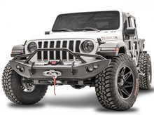 Fab Fours Lifestyle Front Bumper With Guard For Jeep Wrangler JL - JL18-B4652-1
