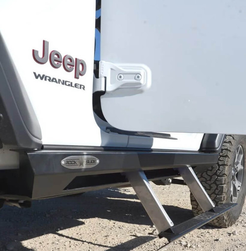 Rock Slide Engineering Step Sliders For Jeep Wrangler JL 2 Door - BD-SS-300-JL2