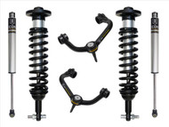 Icon Stage 2 Coilover Lift Kit With Tubular UCA For 21-23 Ford F-150 4WD - K93112T