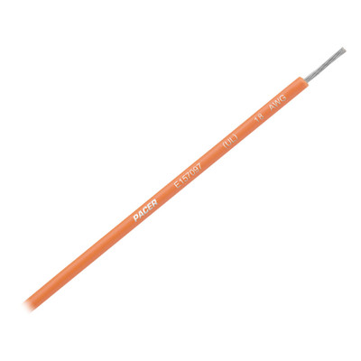 Pacer Orange 18 AWG UL Marine Wire - 35' Pacer Orange 18 AWG UL Marine Wire - 35'