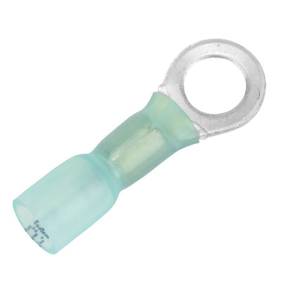 Pacer 16-14 AWG Heat Shrink Ring Terminal - 1/4" Stud Size - 100 Pack Pacer 16-14 AWG Heat Shrink Ring Terminal - 1/4" Stud Size - 100 Pack