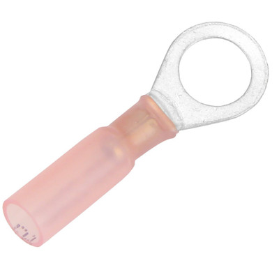 Pacer 22-18 AWG Heat Shrink Ring Terminal - 5/16" Stud Size - 3 Pack Pacer 22-18 AWG Heat Shrink Ring Terminal - 5/16" Stud Size - 3 Pack