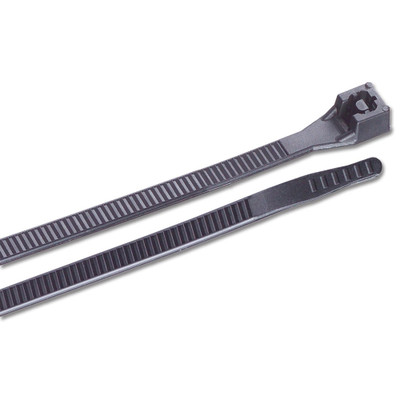 Ancor 6" UV Black Standard Cable Zip Ties - 100 Pack Ancor 6" UV Black Standard Cable Zip Ties - 100 Pack