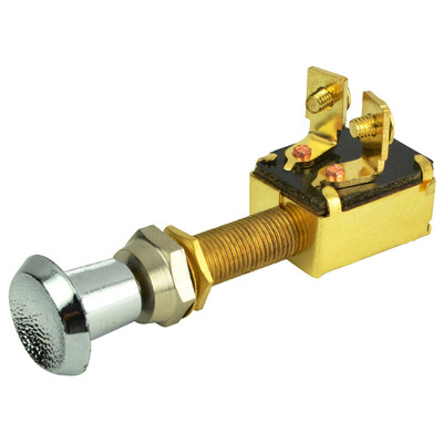BEP 2-Position SPST Push-Pull Switch w/Contoured Knob - OFF/ON BEP 2-Position SPST Push-Pull Switch w/Contoured Knob - OFF/ON