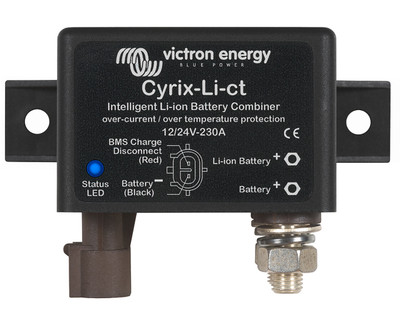 Victron Cyrix-Li-ct 12/24V-230A Intelligent Li-Ion Battery Combiner Victron Cyrix-Li-ct 12/24V-230A Intelligent Li-Ion Battery Combiner