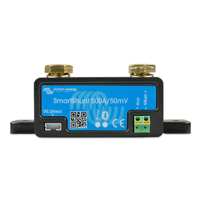 Victron SmartShunt 500AMP/50MV Bluetooth Smart Battery Shunt Victron SmartShunt 500AMP/50MV Bluetooth Smart Battery Shunt