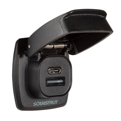 Scanstrut Flip Pro Plus Fast Charge USB-A & USB-C Socket Scanstrut Flip Pro Plus Fast Charge USB-A & USB-C Socket