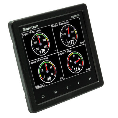 Maretron DSM570 5.7" High Resolution Color Display w/Black Enclosure Maretron DSM570 5.7" High Resolution Color Display w/Black Enclosure