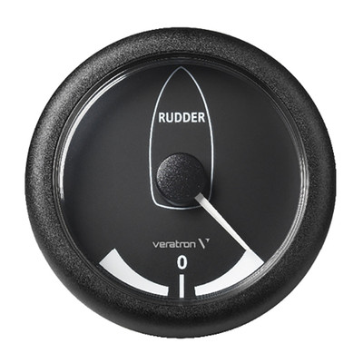 Veratron 3-3/8" (85MM) ViewLine Rudder Angle Indicator -45°/+45° - 8 to 32V - Black Dial & Bezel Veratron 3-3/8" (85MM) ViewLine Rudder Angle Indicator -45°/+45° - 8 to 32V - Black Dial & Bezel